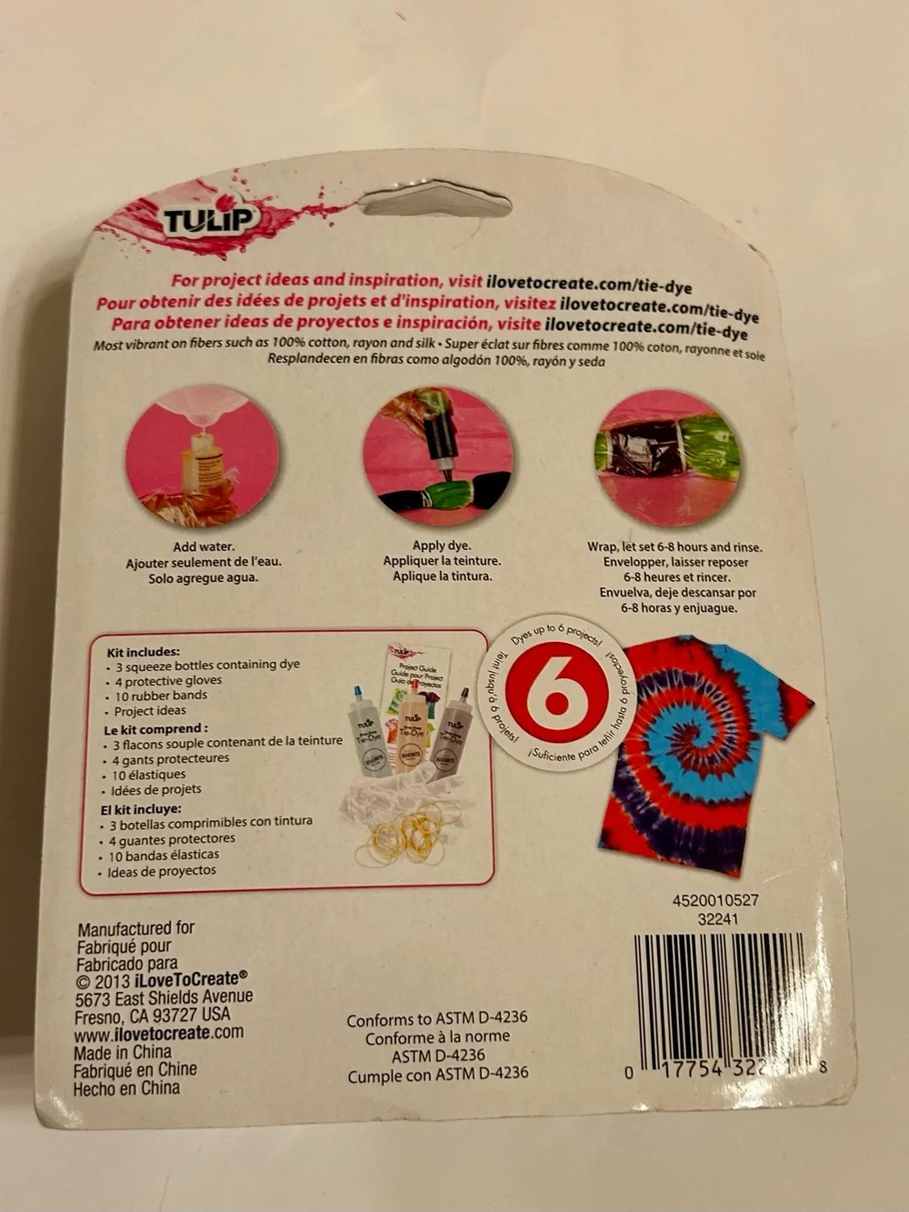Tulip One-Step Mini Tie-Dye Kit
